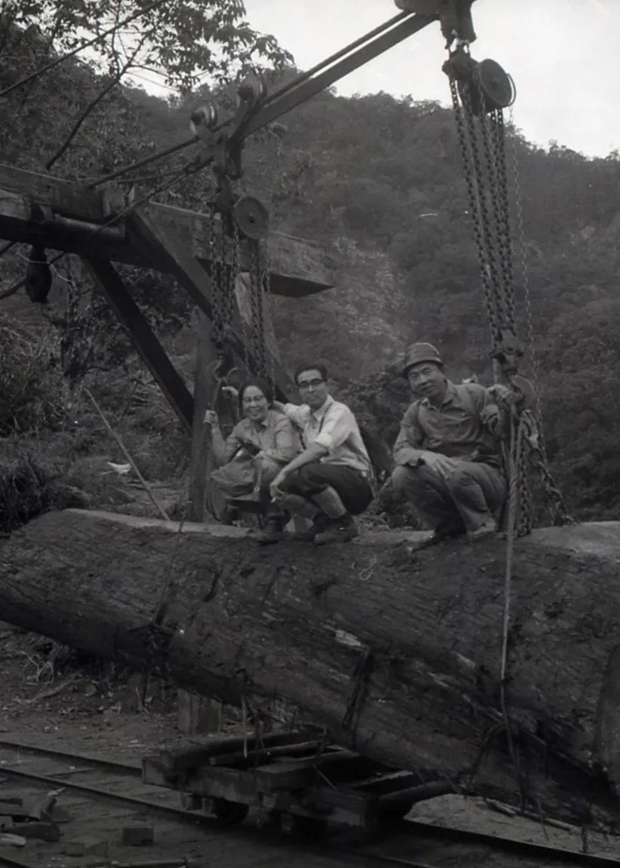 知本單線索道老照片